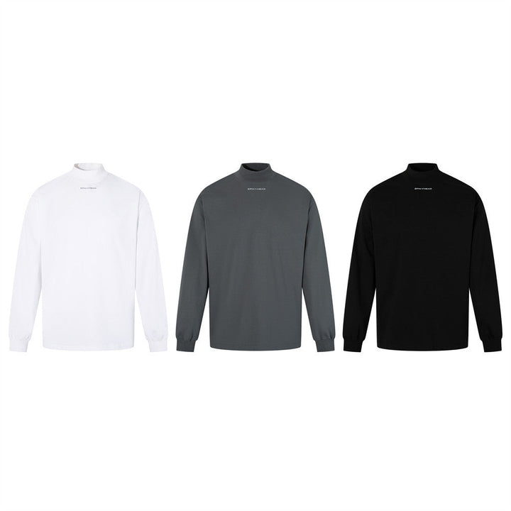 Mens Mock-Neck Long-Sleeve Base Layer