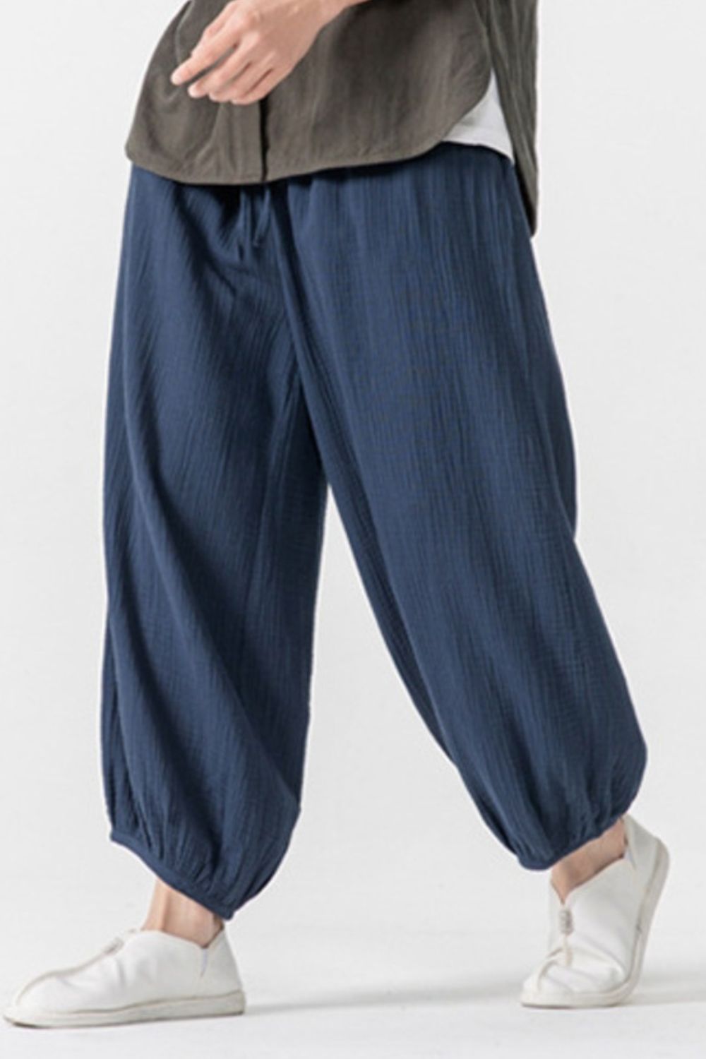 Men's Plus Size Loose Fit Harem Pants