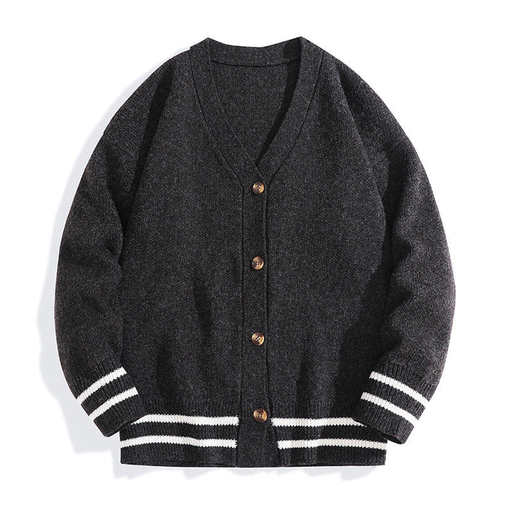 Mens Versatile Sweater Jacket For Teens