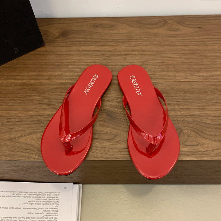 Womens Plus-size Flat Sandals For Spring And Summer