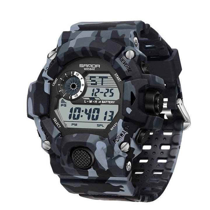 Multi-functional Camouflage Series Outdoor Sports Electronic Watch