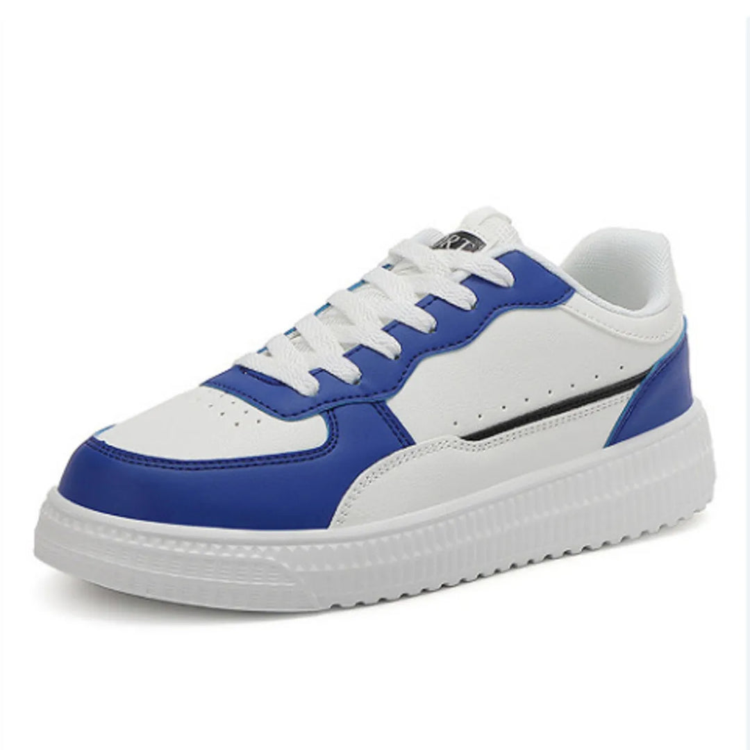 Lace Up Contrast Platform Sneakers