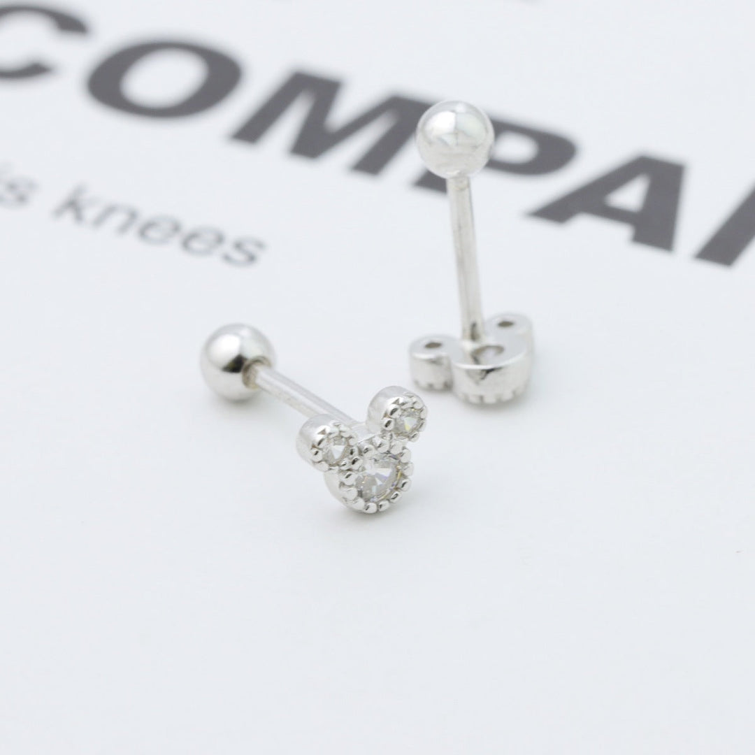 Mickey Mouse Stud Earrings