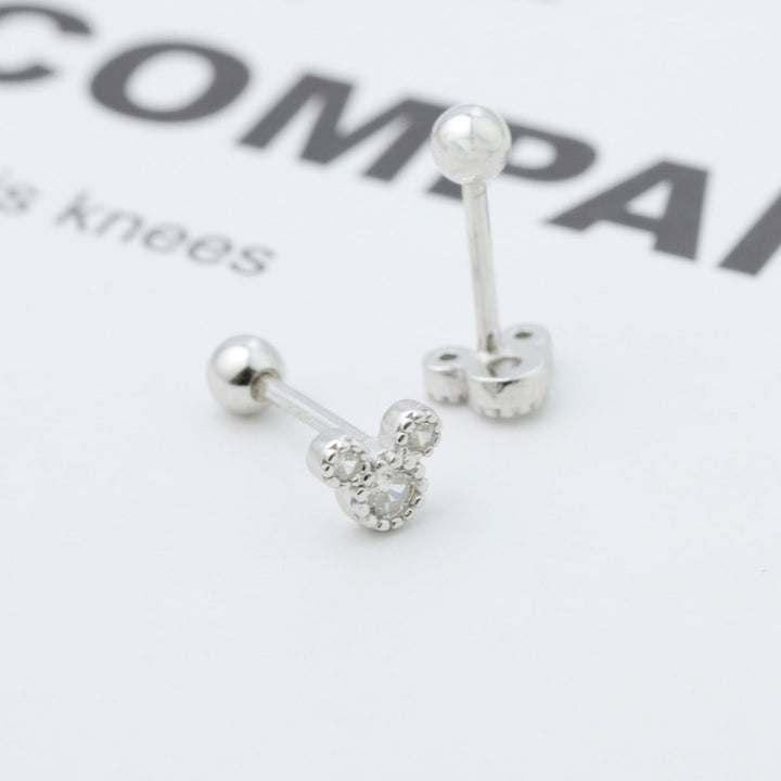 Mickey Mouse Stud Earrings