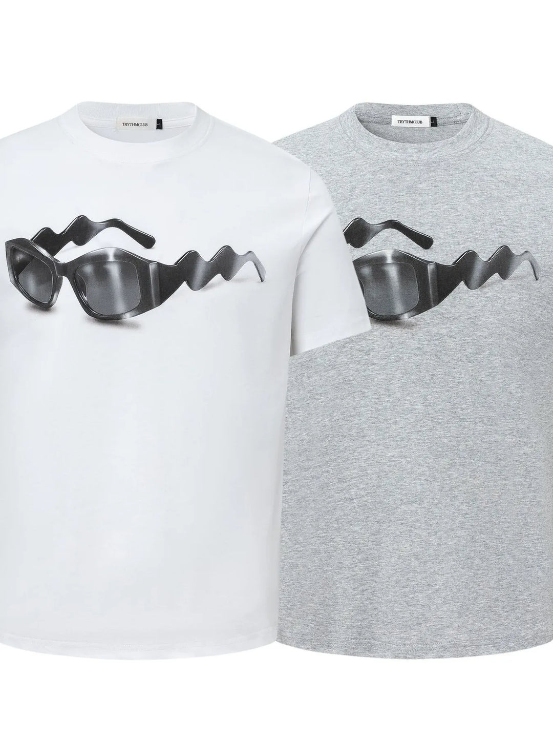 Men's Sunglasses Graphic Round Neck Short Sleeve T-Shirt