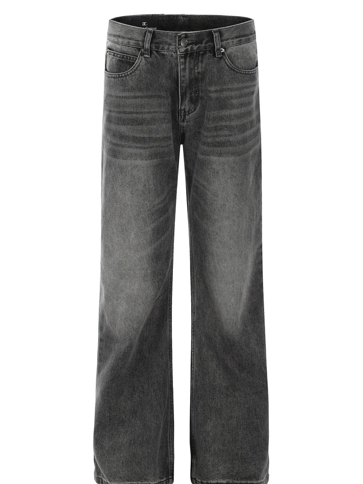 Men's Washed Loose Fit Classic Jeans