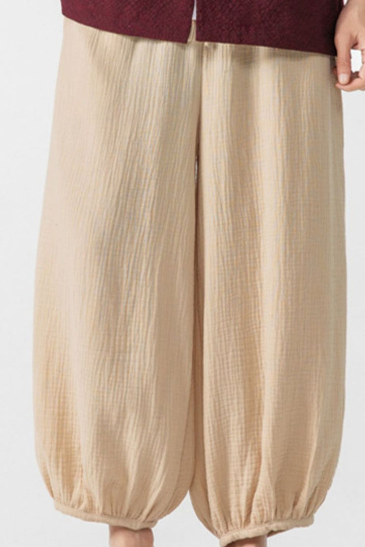 Men's Plus Size Loose Fit Harem Pants