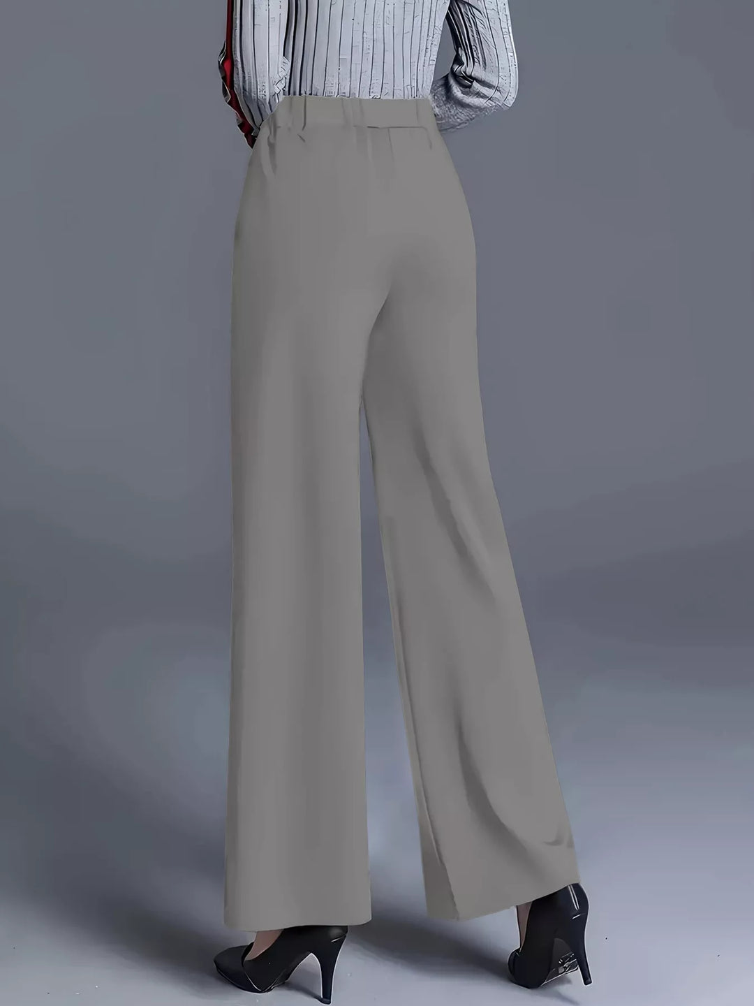 High-Waisted Wide Leg Pants