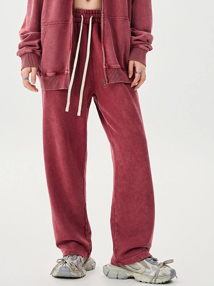 Men's Washed Relaxed Fit Sweatpants