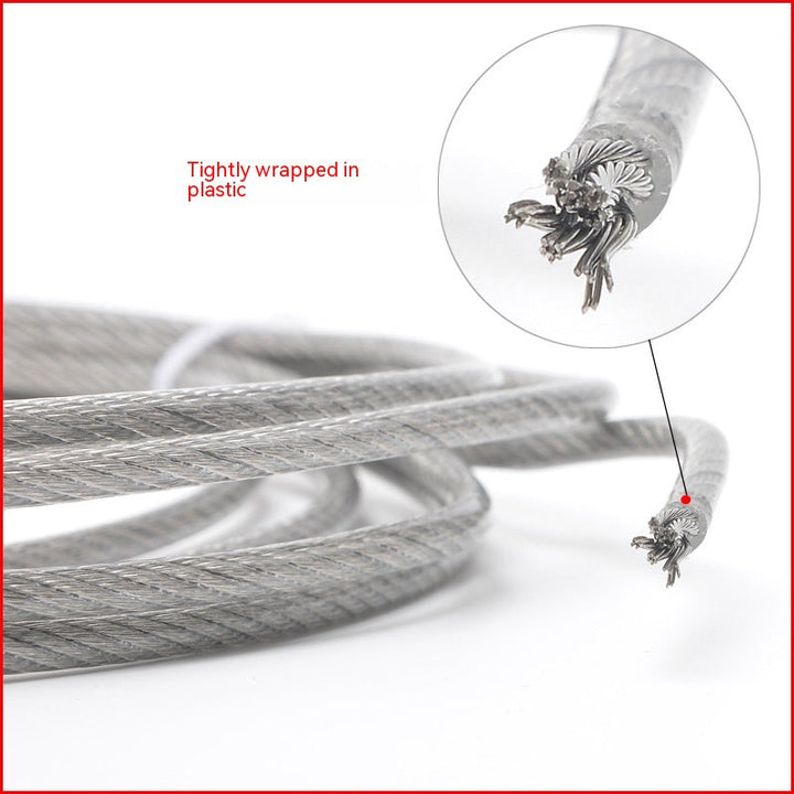 304 Stainless Steel Invisible Anti-theft Protecting Wire Net Steel Wire Coated Rope Steel