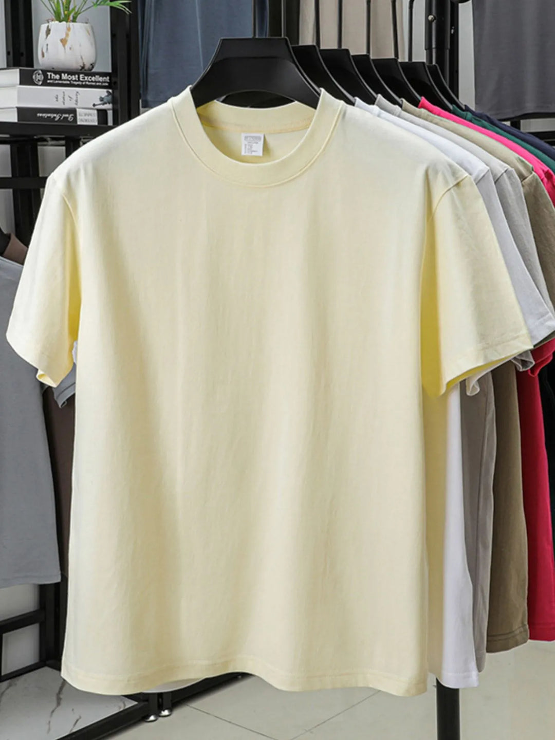 Men's Full Size Round Neck Short Sleeve T-Shirt Plus Size