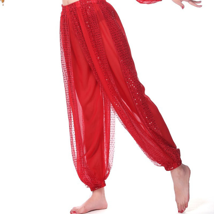 Indian Dance Sequined Bloomers For Women