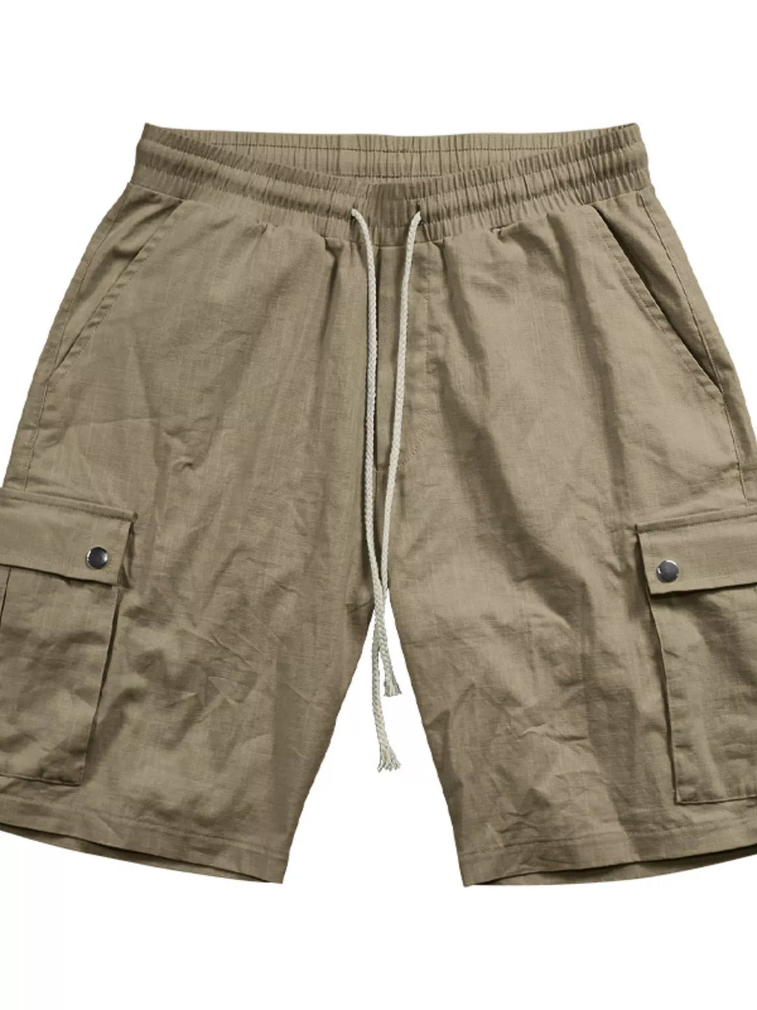 Men's Full Size Drawstring Casual Cargo Shorts Plus Size