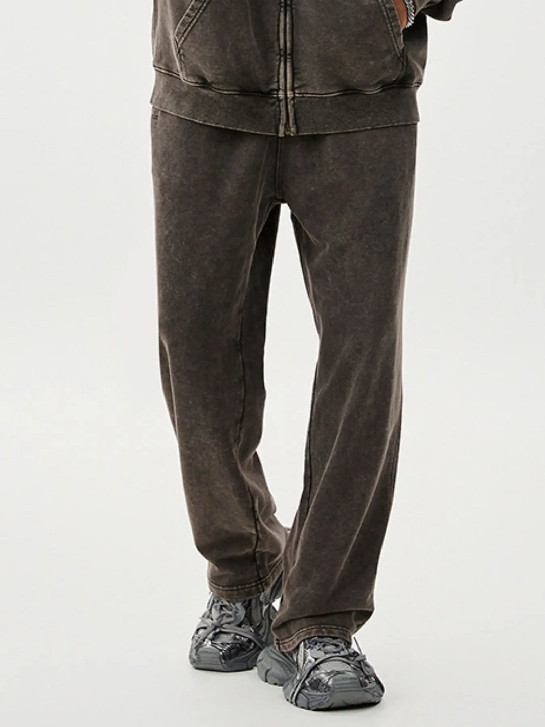 Men's Washed Relaxed Fit Sweatpants