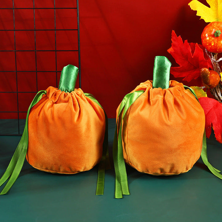 Halloween Decoration Candy Pumpkin Bag