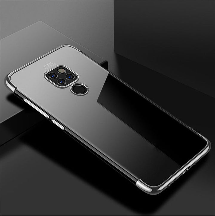 Three Section Tpu Transparent Mobile Phone Case