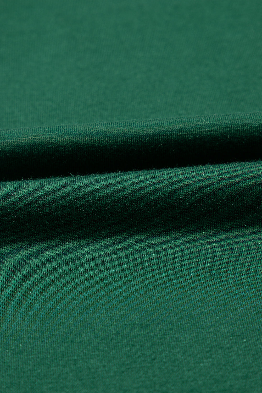 Green Contrast Lace Raglan Sleeve Pleated Detail Shift Dress