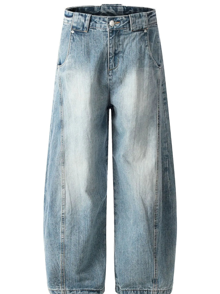 Men's Wide Leg Baggy Jeans