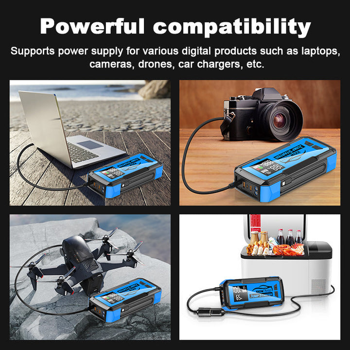 32000mAh Car Emergency  Starter Power Bank With Digital Display