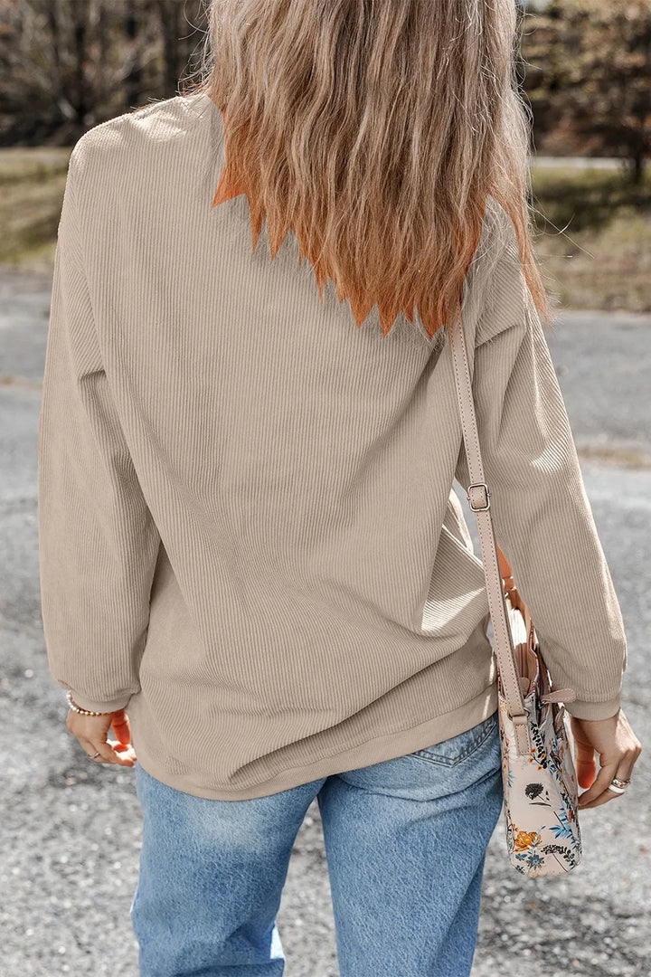 Cowgirl Graphic Long Sleeve Sweatshirt