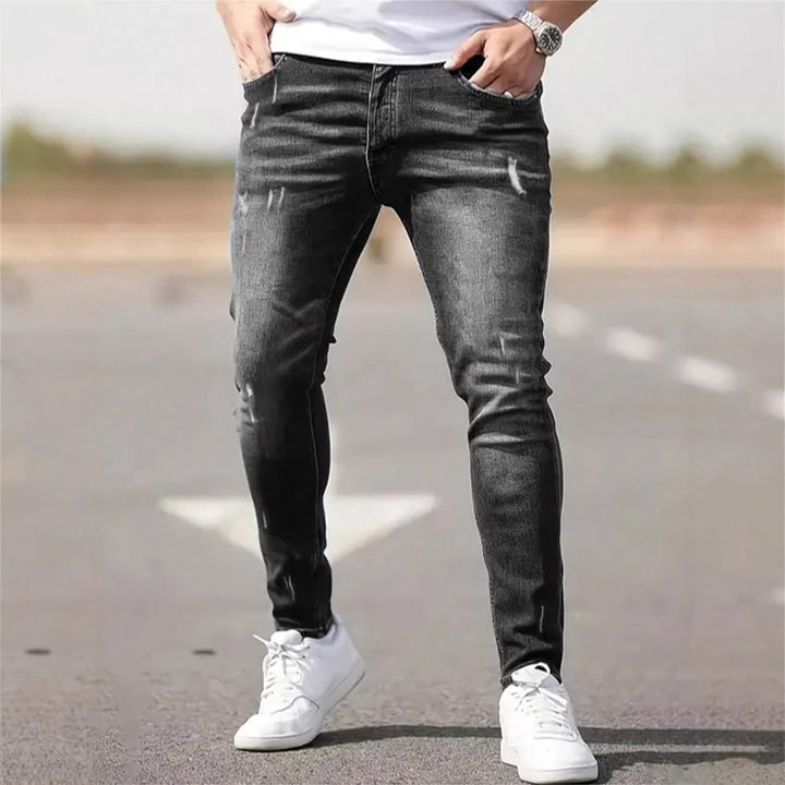 American-style Slim-fit Versatile Mens Skinny Jeans