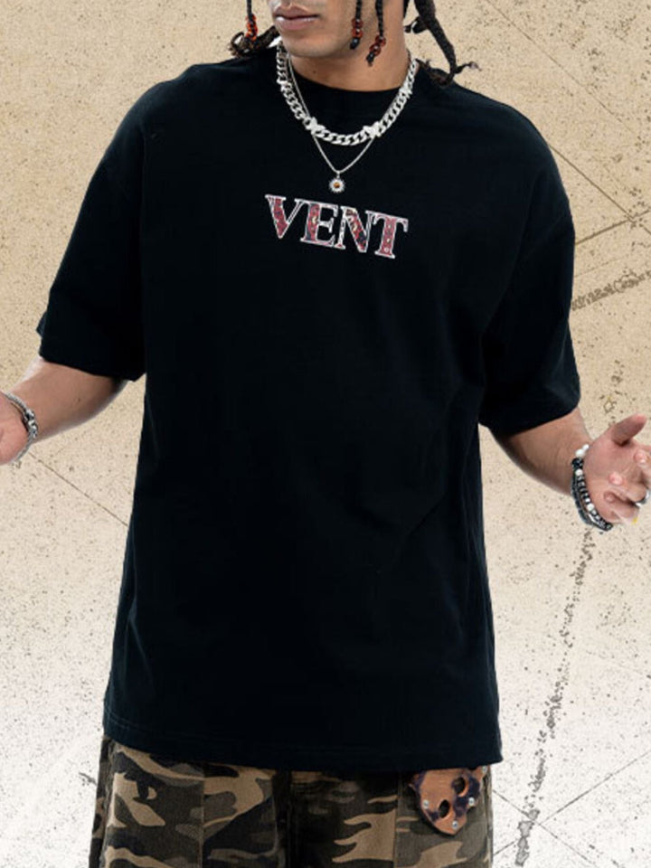 Men's Graphic Round Neck Oversized T-Shirt