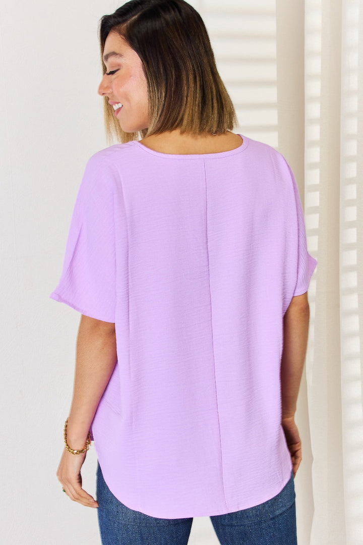 Textured Crewneck Tee