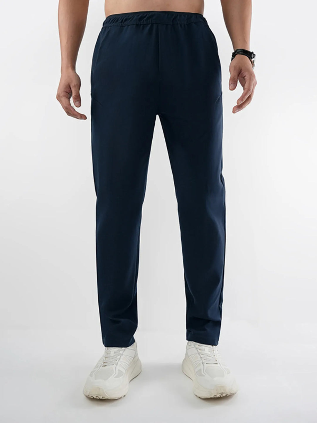Men's Plus Size Elastic Waist Pocketed Pants