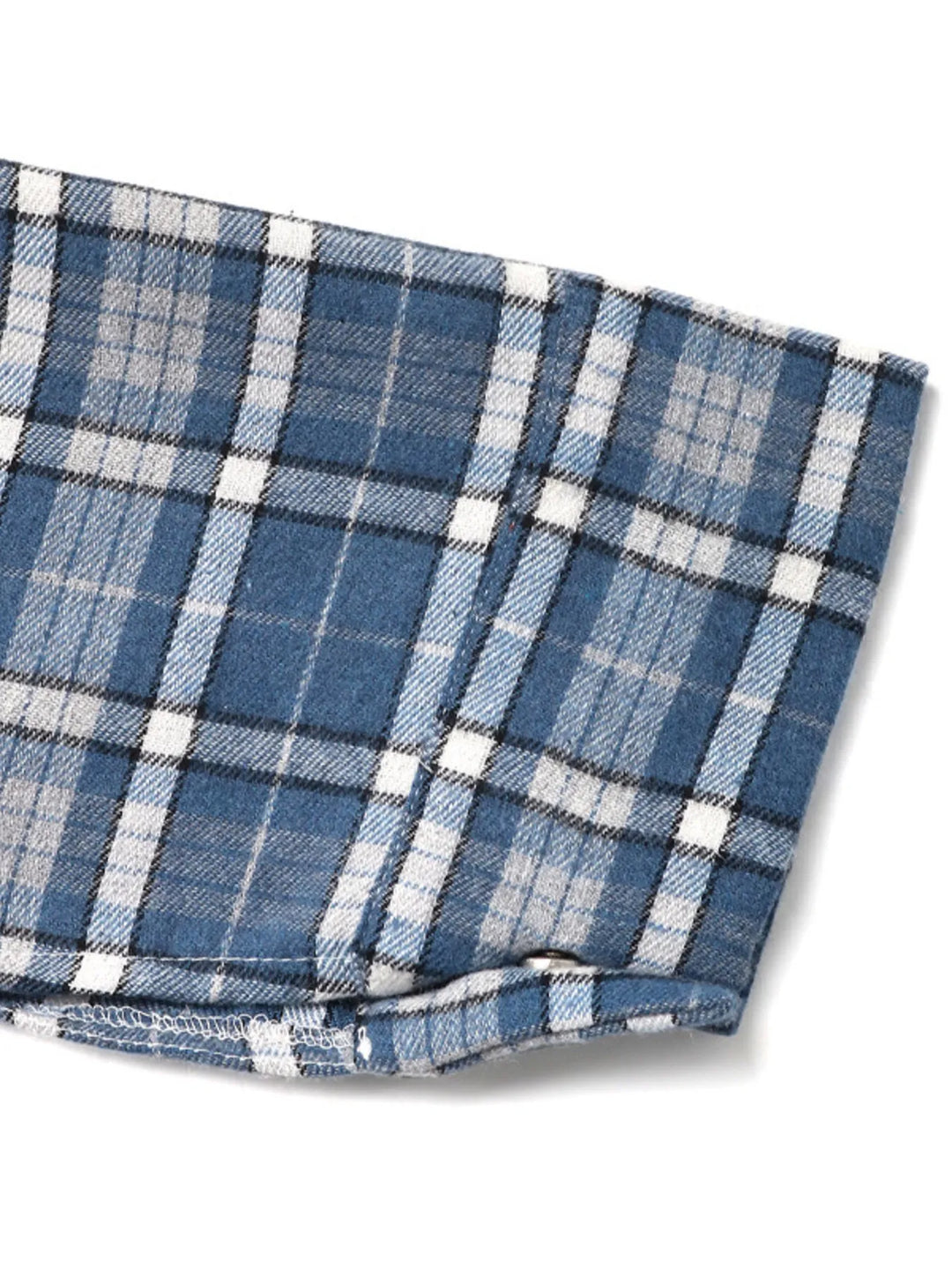 Plaid Button Up Long Sleeve Shirt