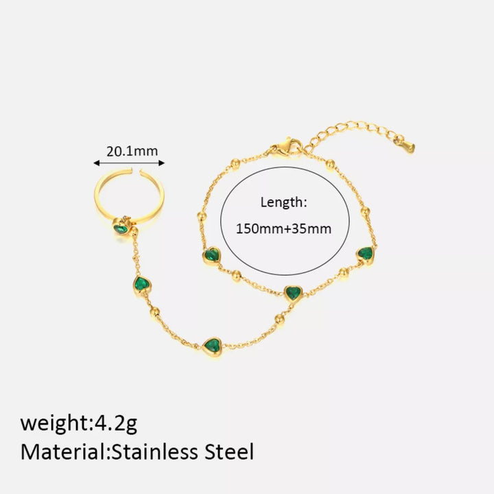 18K Gold-Plated Chain Bracelet