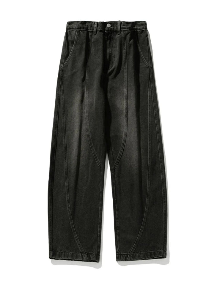 Men's Plus Size Wide Leg Jeans