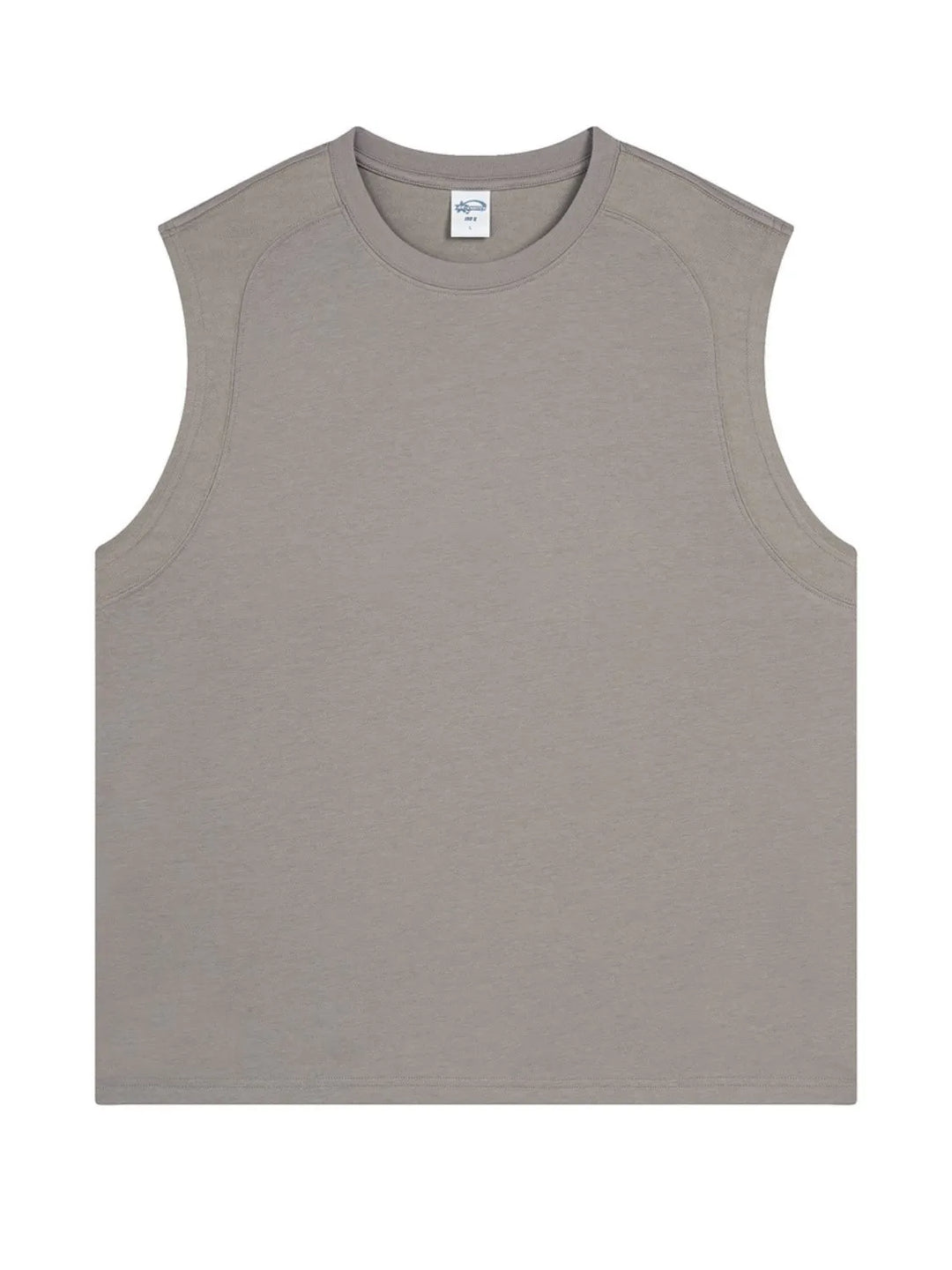 Men's Solid Color Round Neck Tank