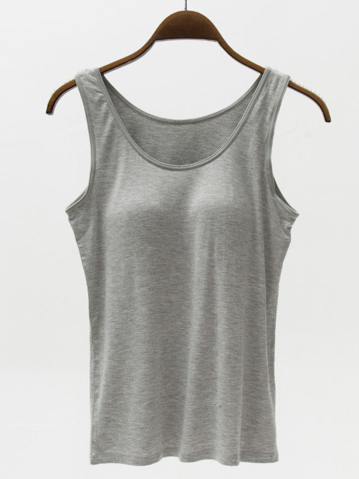 Modal Bralette Tank Top with Wide Straps