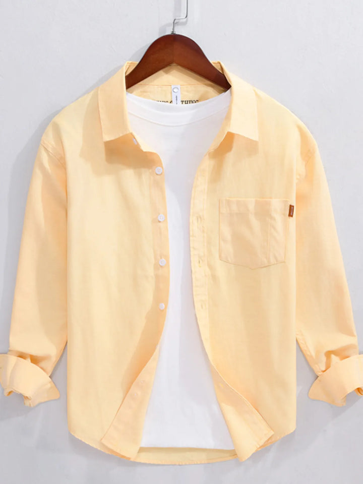 Men's Button Up Long Sleeve Shirt