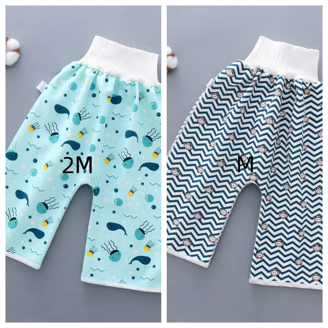 Baby leak-proof bed wetting skirt