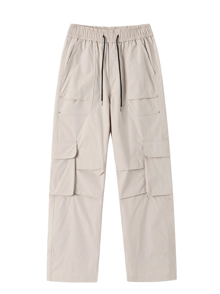 Men's Plus Size Wide Leg Cargo Pants