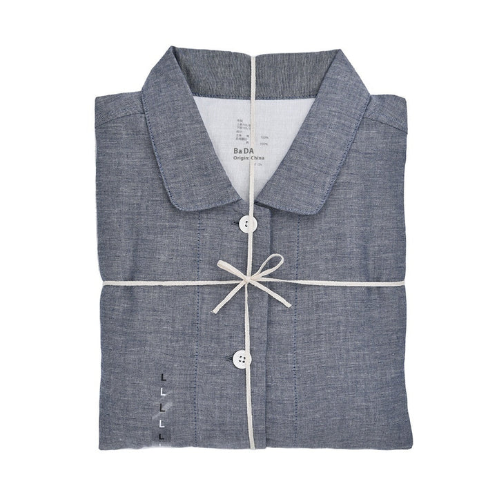 Double-layer Yarn Pajamas Without Printing