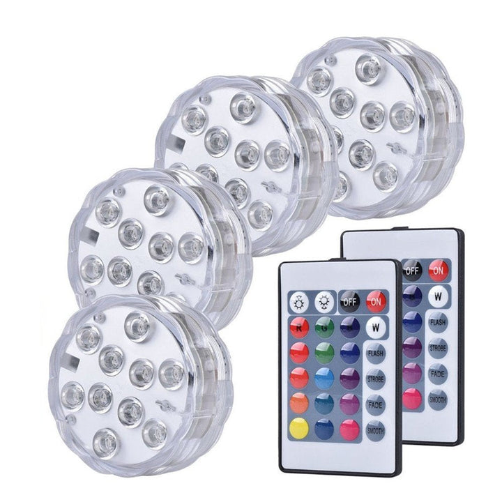 LED Remote Control Diving Light Waterproof Candle Light