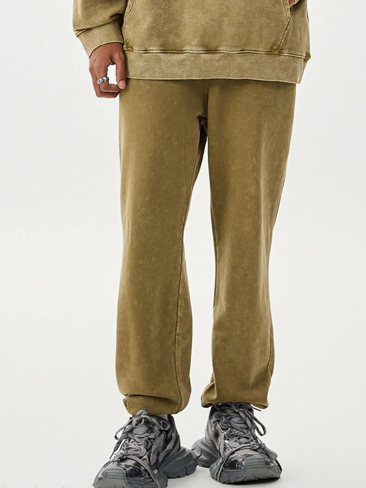 Men's Washed Loose Fit Pants