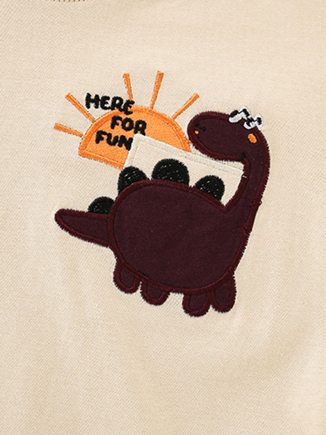 Children's Dinosaur Round Neck Tee and Shorts Set