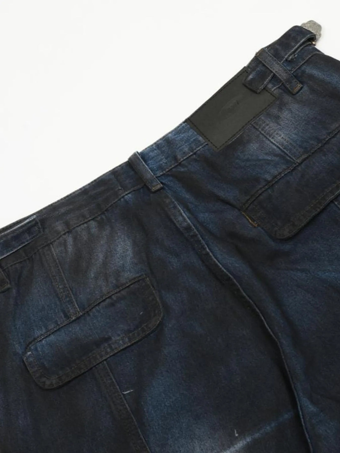 Men's Loose Fit Cargo Jeans