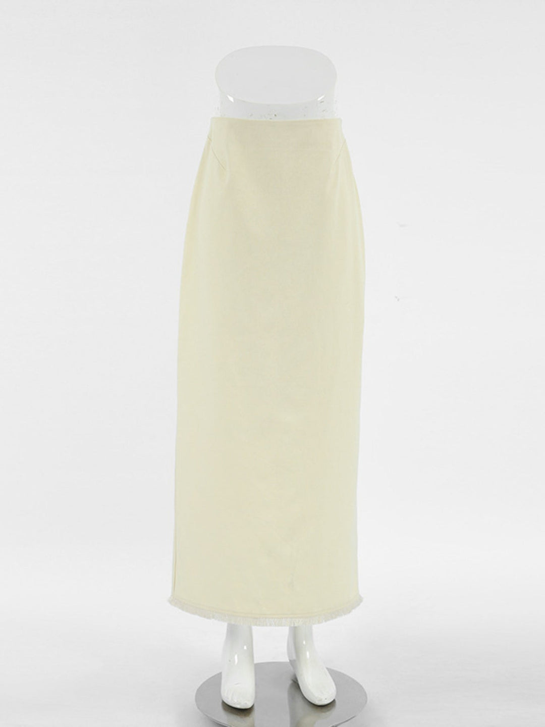 Slit Midi Skirt