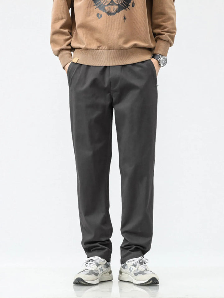 Men's Plus Size Relaxed Fit Casual Pants