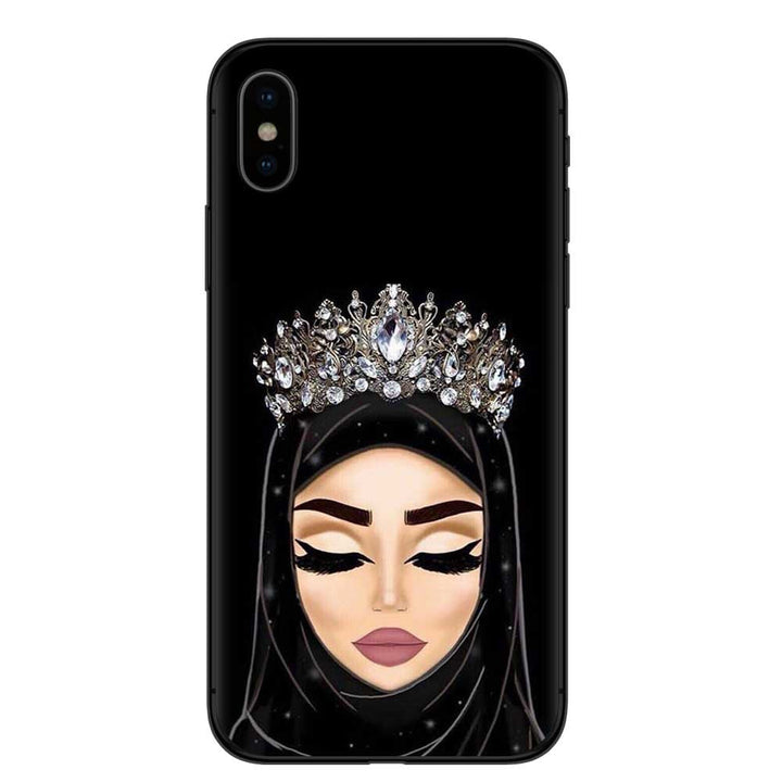Islamic hijab veil girl phone case