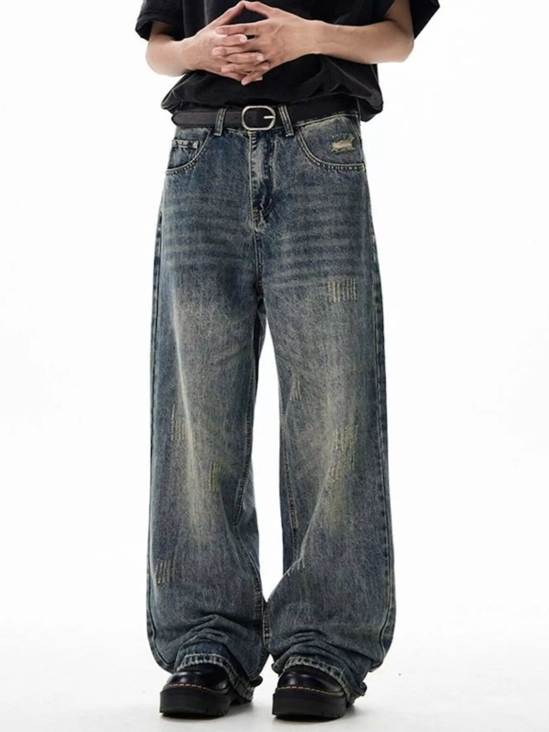 Men's Wide Leg Jeans