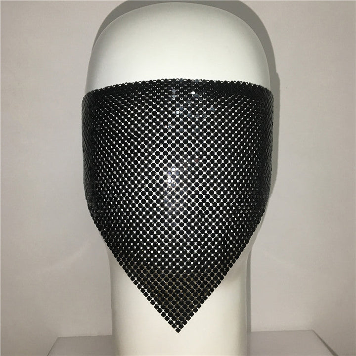 Personality Trend Accessories Rhinestone Mask