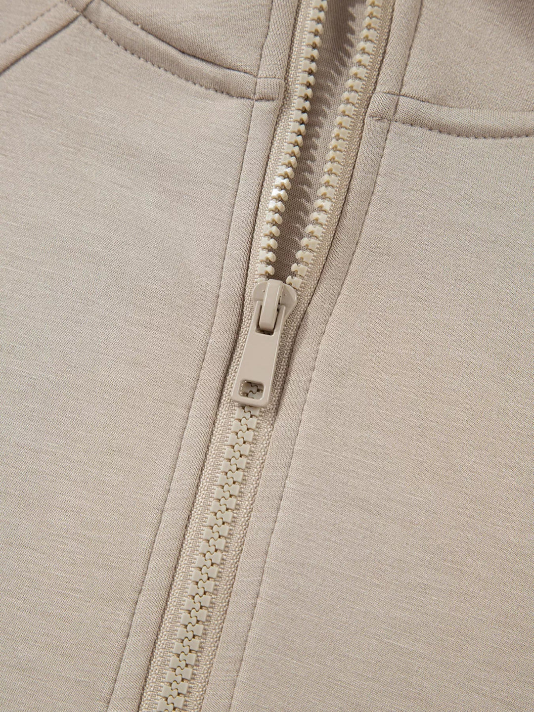 Half Zip Long Sleeve Hoodie and Pants 2pcs Outfit