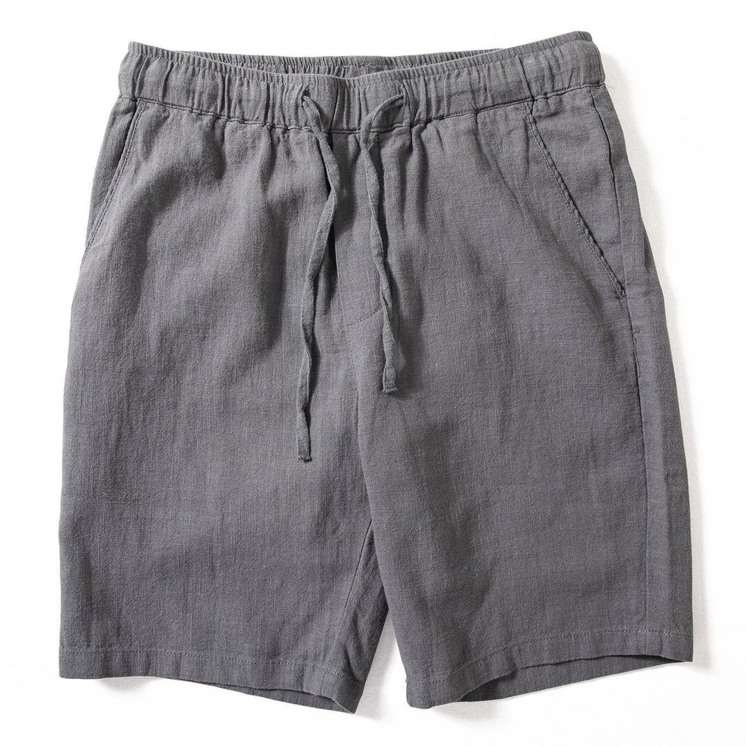Men's Slim-fit Straight-leg Hemp Five-pocket Pants