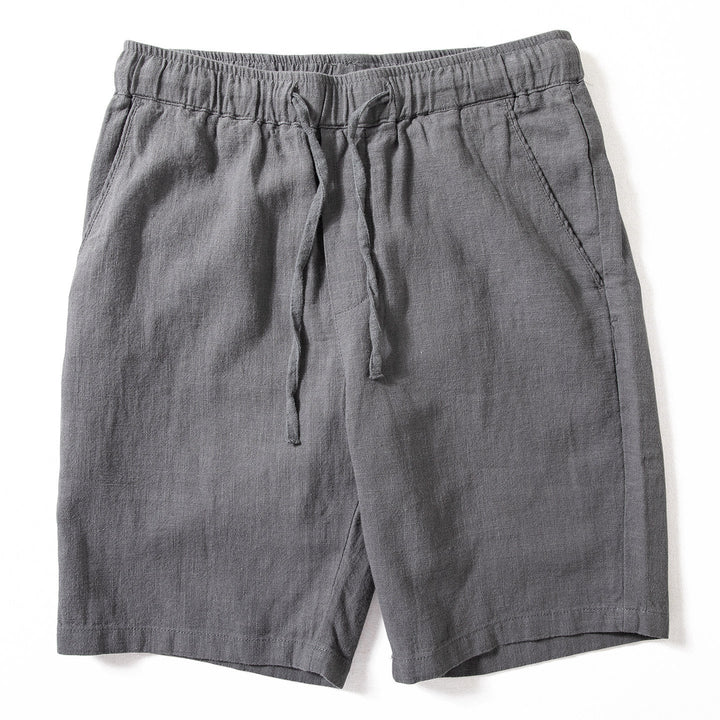 Men's Slim-fit Straight-leg Hemp Five-pocket Pants