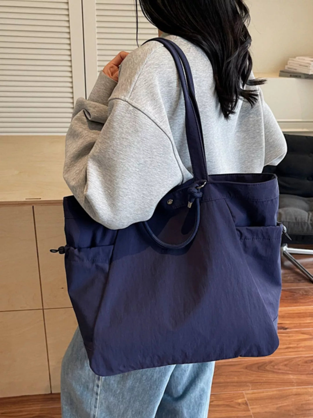 Nylon Lightweight Large Capacity Shoulder Bag